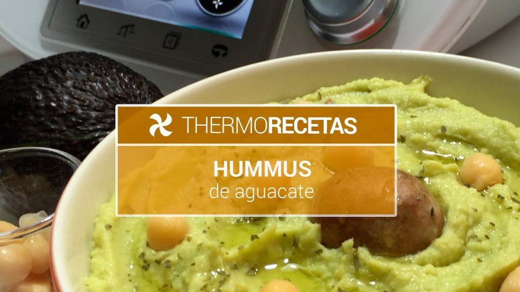 hummus de aguacate thermomix receta